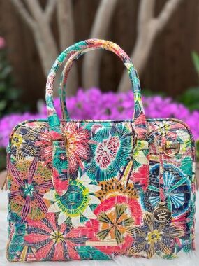 NWT Brahmin Marissa Desert Bloom Melbourne Purse